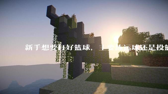 新手想要打好篮球,主要练运球还是投篮?