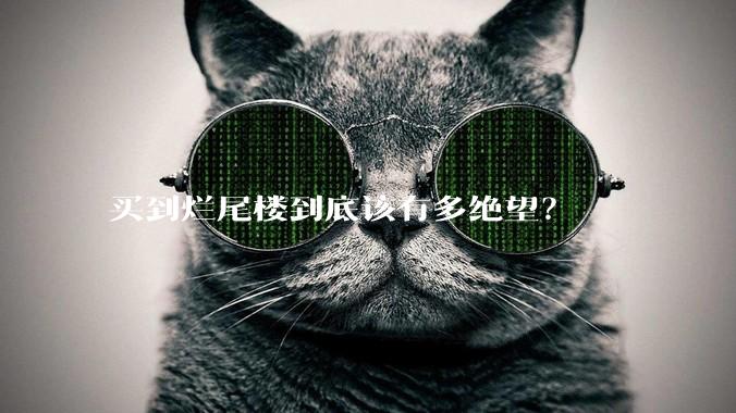 买到烂尾楼到底该有多绝望?