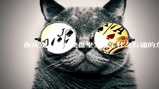 你从别人的旧硬盘里发现了什么有趣的东西?
